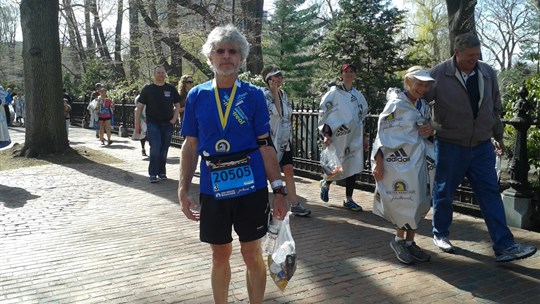 Hommage et commémoration au Marathon de Boston